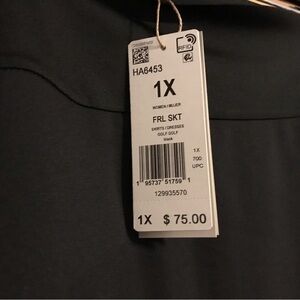 Adidas Black Women's Skort NWT